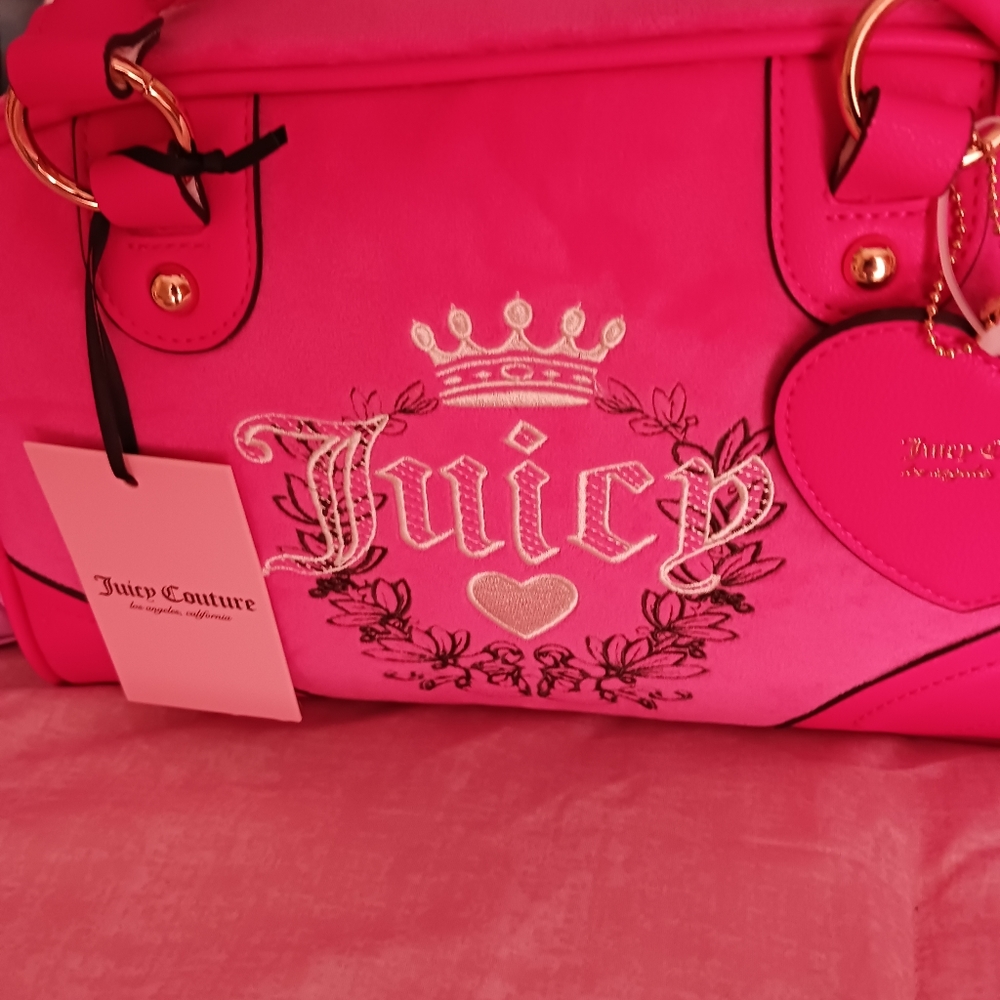 Juicy Couture Bowler Bag Bundle and Wallet
